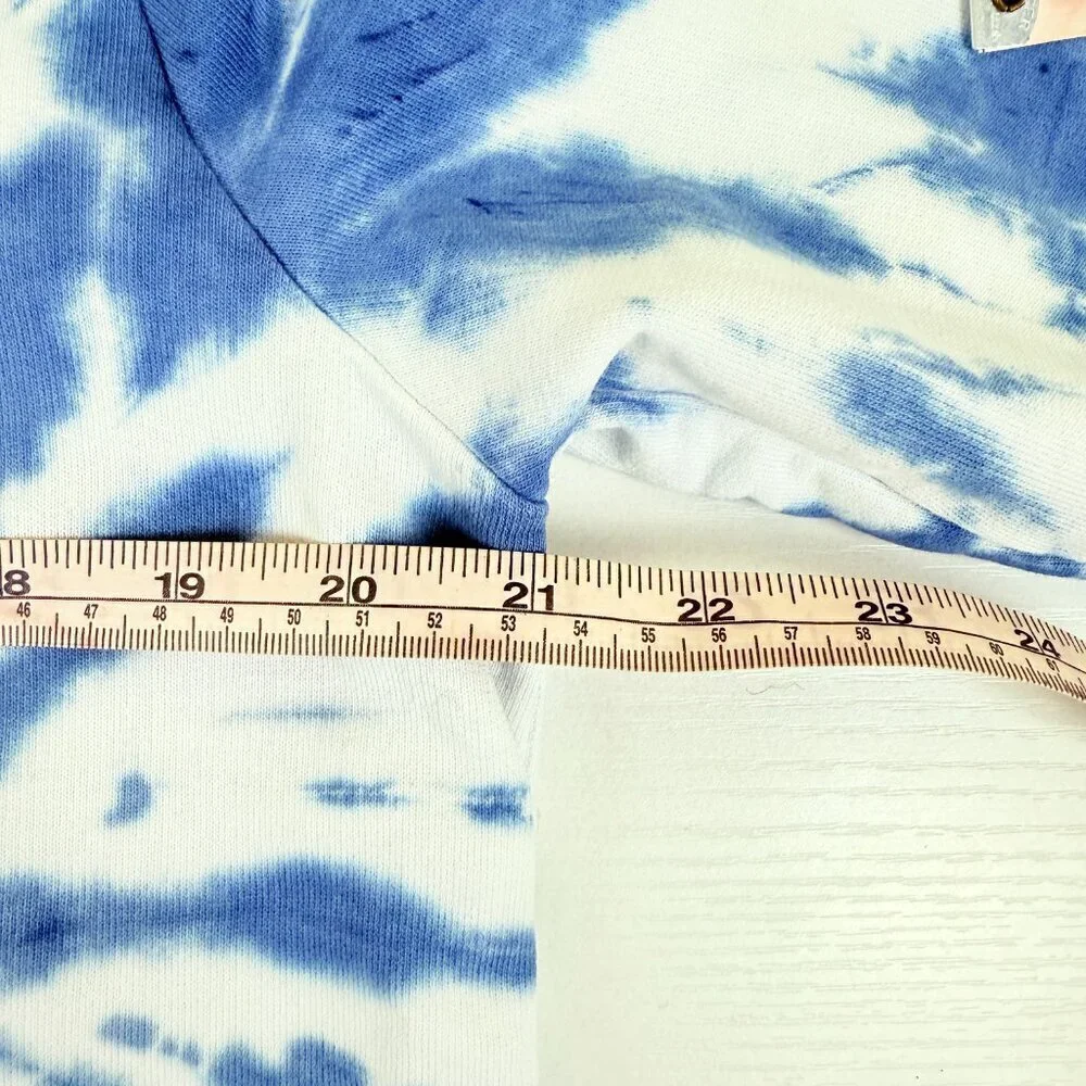 J.Crew Tie-Dye Long Sleeve Sweatshirt M | Relaxed Fit | Everyday Casual Style